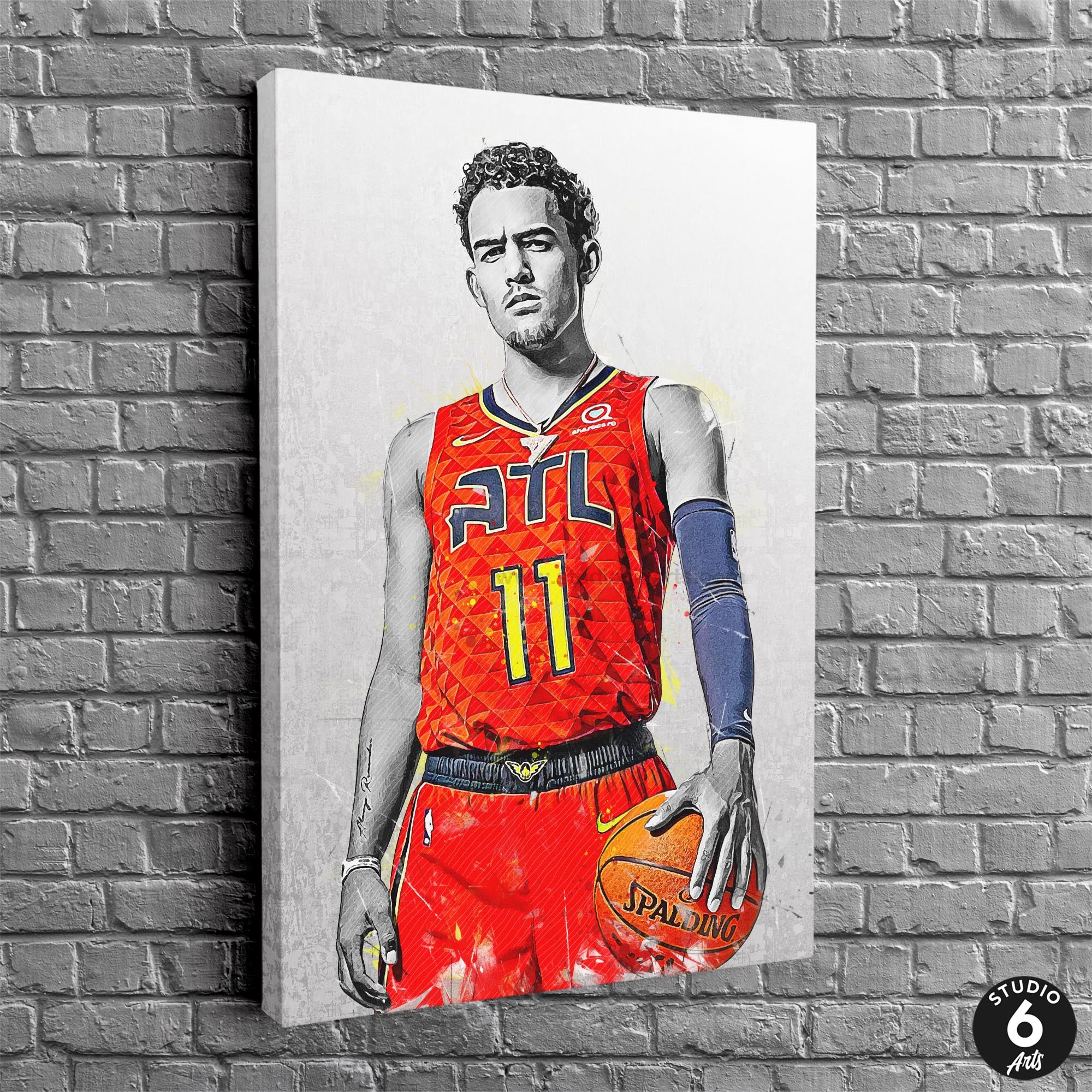 Trae Young Atlanta Basketball Fan Art Print – Studiosix.Arts