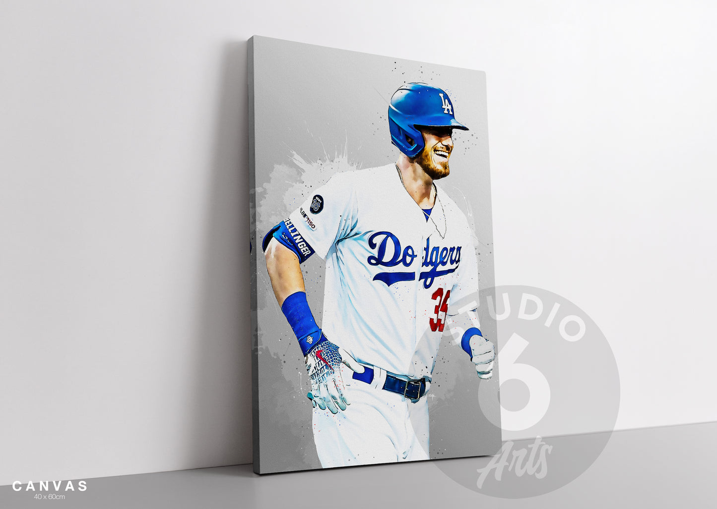 Cody Belinger Baseball Print, MLB Wall Decor