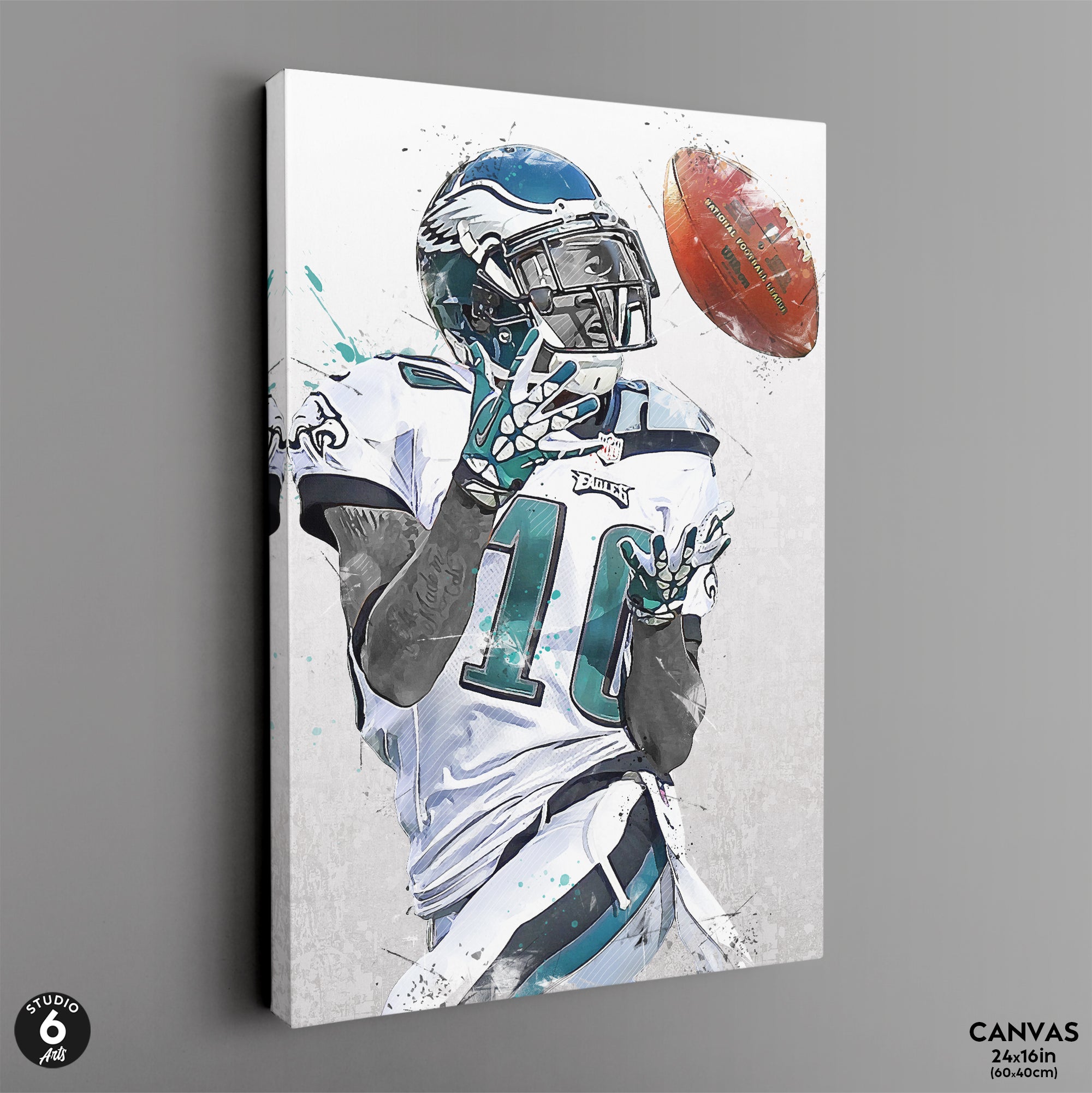 Desean Jackson Philadelphia Eagles Football Art Illustrated 