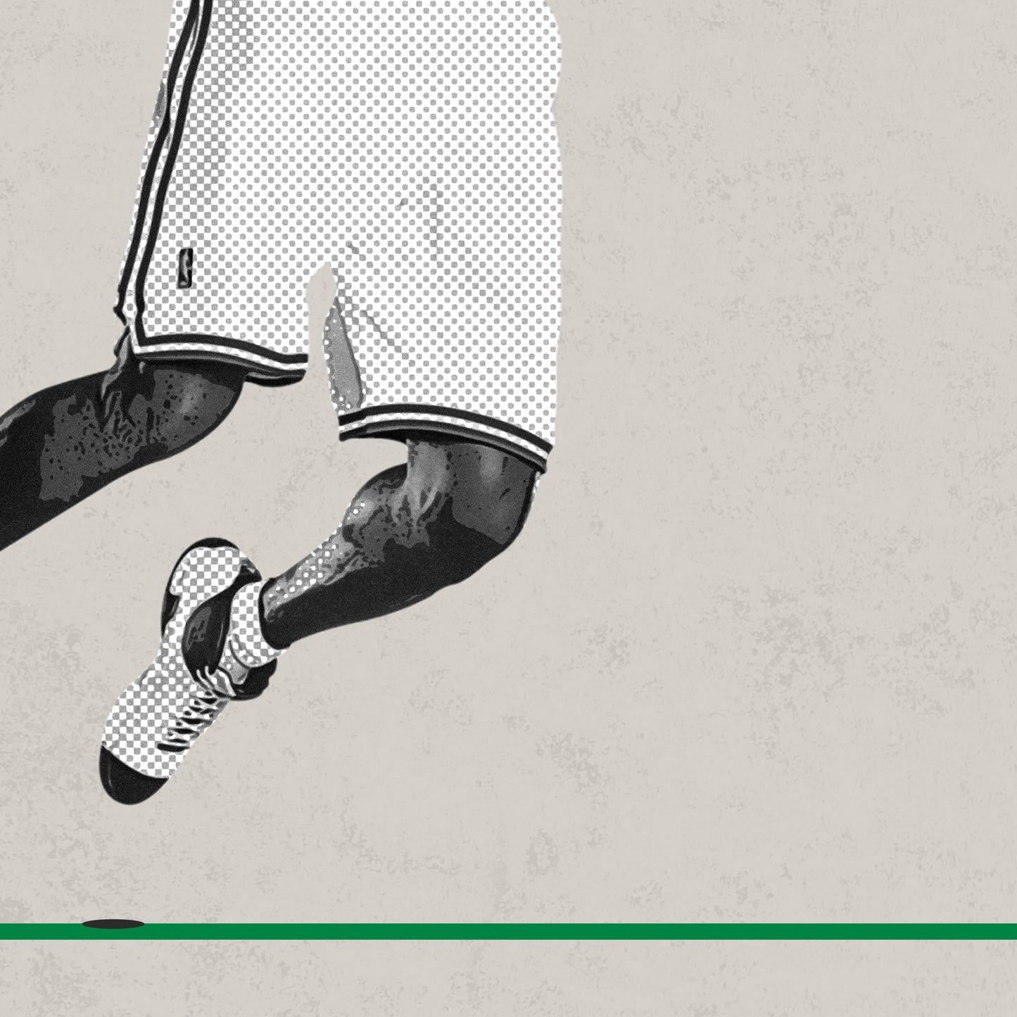 Kevin Garnett Celtics Basketball Mid Century Modern