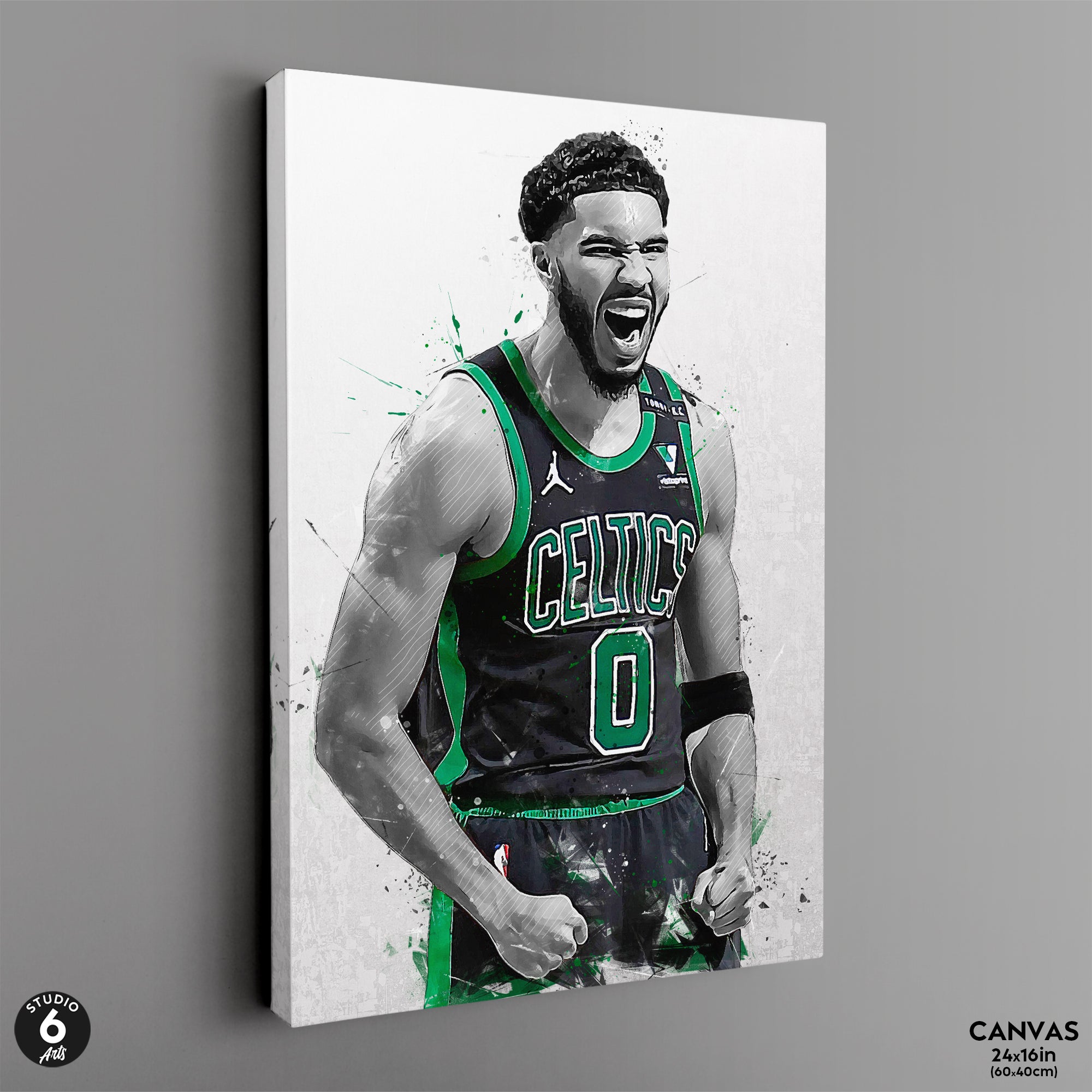 Jayson Tatum Basketball Design Poster Celtics T-shirt